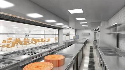 成都廚房設備廠 學校、醫院、工廠食堂廚房工程設計要素解析