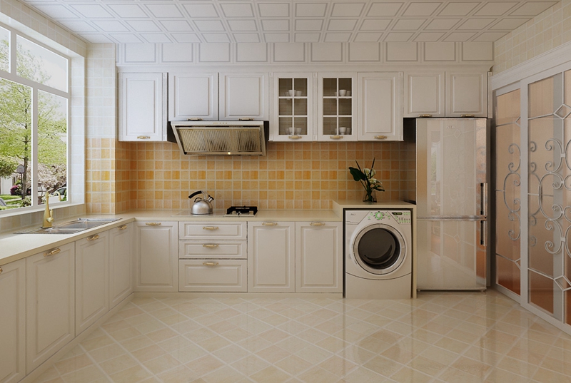 9萬(wàn)元精裝藍(lán)鷹公寓101平兩居，簡(jiǎn)約歐式廚房的專業(yè)設(shè)計(jì)解析